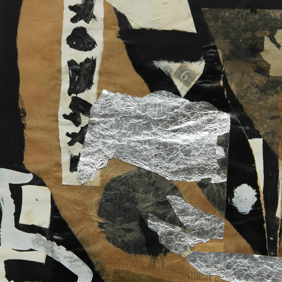 Image 1 of Ernst Vijlbrief, "Special Delivery" 1960, collage/technique mixte