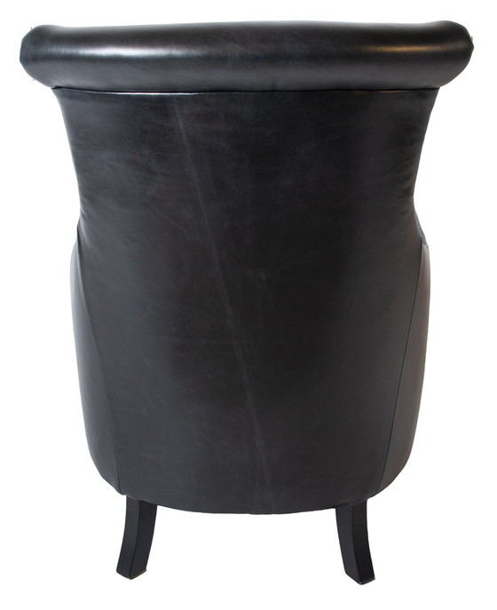 Image 1 of 2 poltrone Chesterfield vintage nere