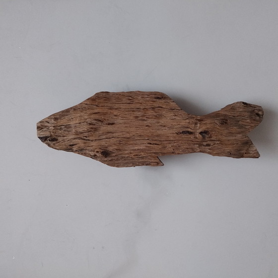 Image 1 of 2x Driftwood fish Wall lamp