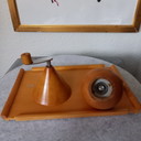 Vintage salt and pepper shakers