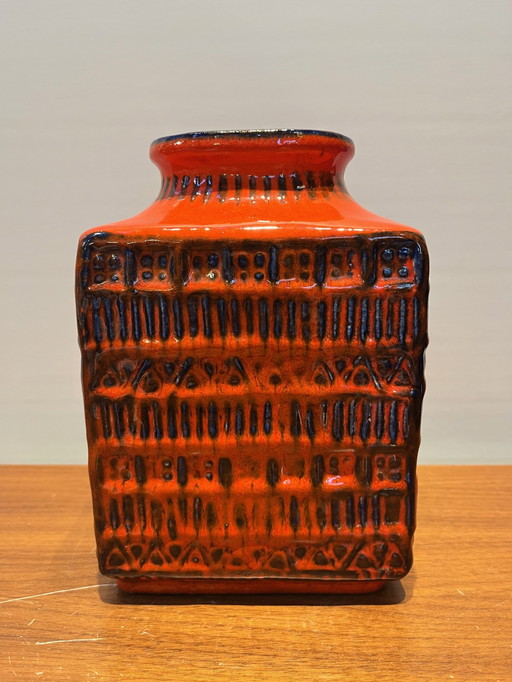 Model 71-20 Vase By Bodo Mans For Bay Keramik, Germany, 1960S