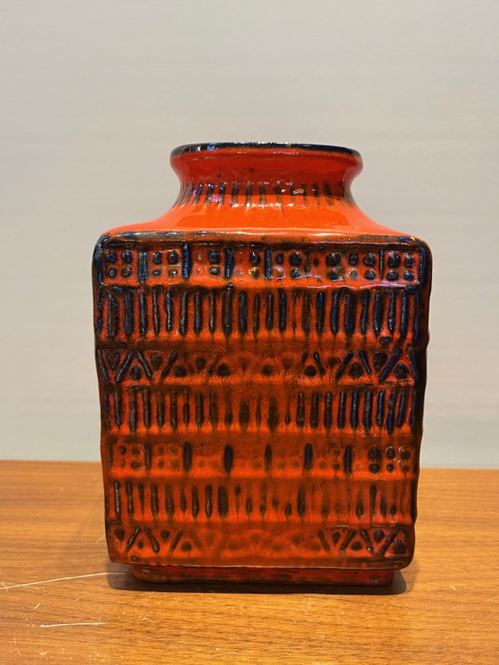 Image 1 of Model 71-20 Vase By Bodo Mans For Bay Keramik, Germany, 1960S