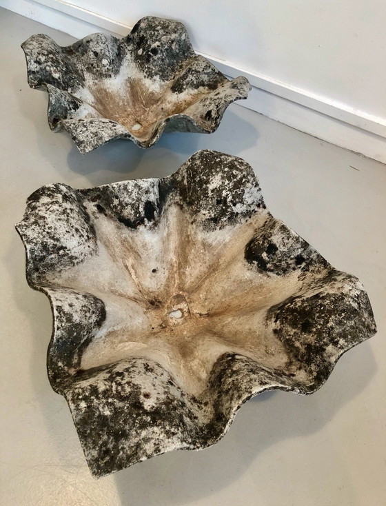Image 1 of Pair De Jardinière " Oreille D Éléphant " De Willy Guhl, 1950S