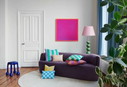 Housse de coussin à carreaux Fest