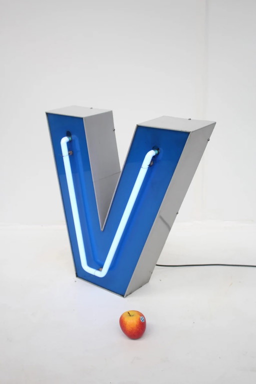 Vintage XXL neon light