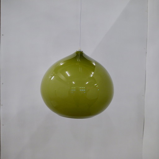 Alessandro Pianon Vistosi pendant lamp 'The green onion'