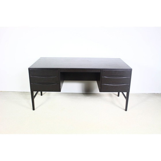 Image 1 of Vintage black freestanding desk by Arne Vodder, Denmark 1960