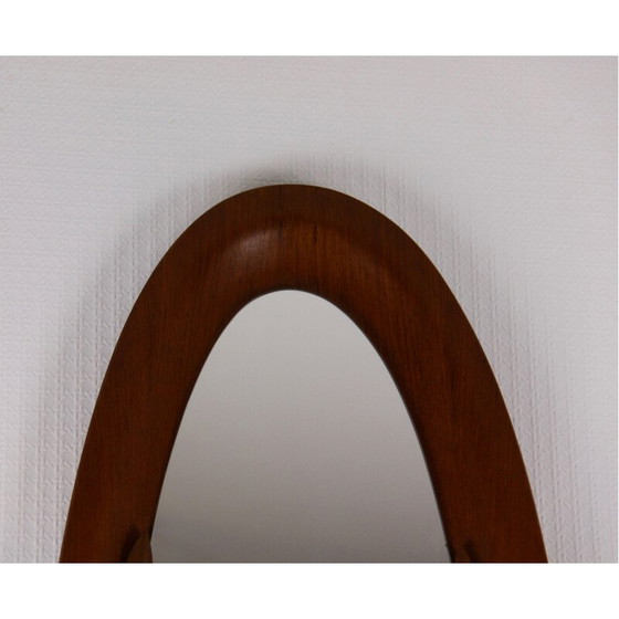 Image 1 of Vintage teak mirror, Italy, 1960