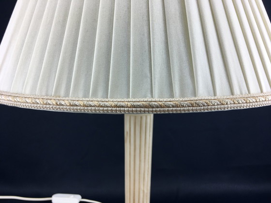 Image 1 of Hollywood Regency Alabaster table lamp