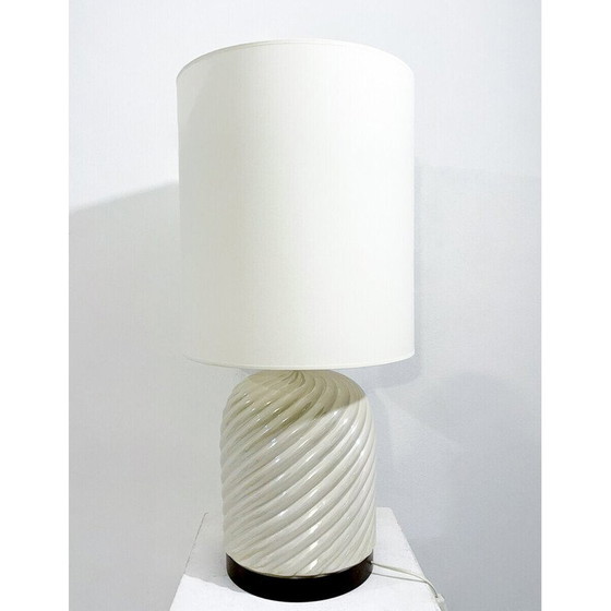 Image 1 of Lampada da tavolo vintage in ceramica di Tommaso Barbi, Italia 1970