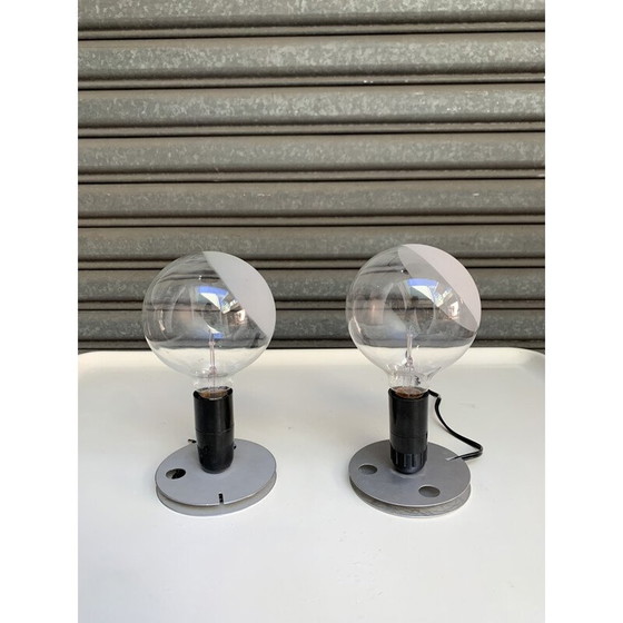Image 1 of Suite of two lamps known as Lampadina by Achille Castiglioni