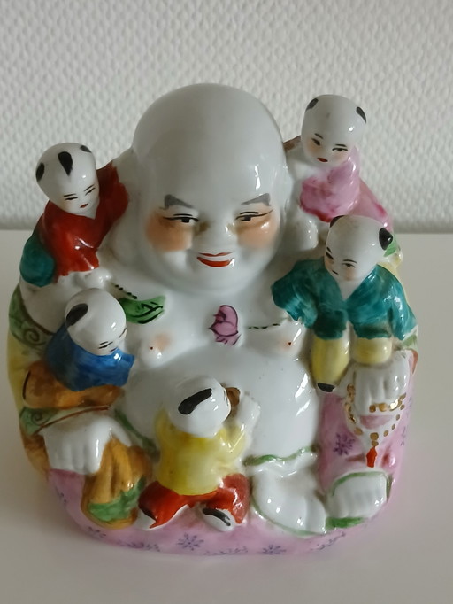 Buddha With Laughing Children