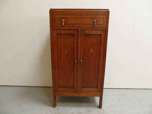 Vintage Oak Two Door Cabinet