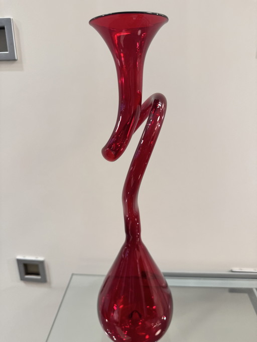 La Murrina Vase (Mouth Blown Murrano Glass)