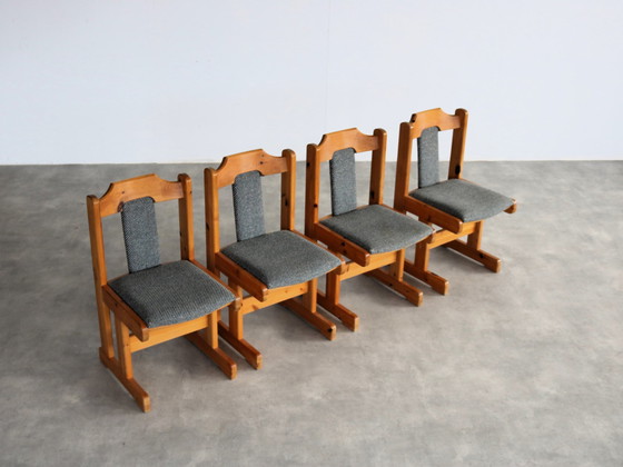 Image 1 of 4 sedie da pranzo vintage svedesi