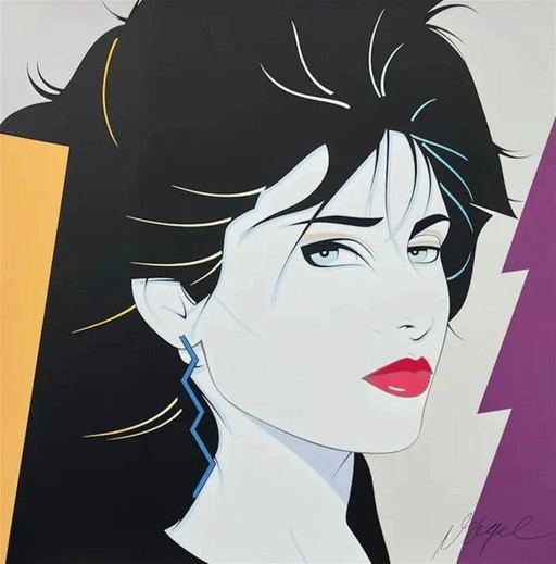 Patrick Nagel ----Cleo (From The Play Boy Series)