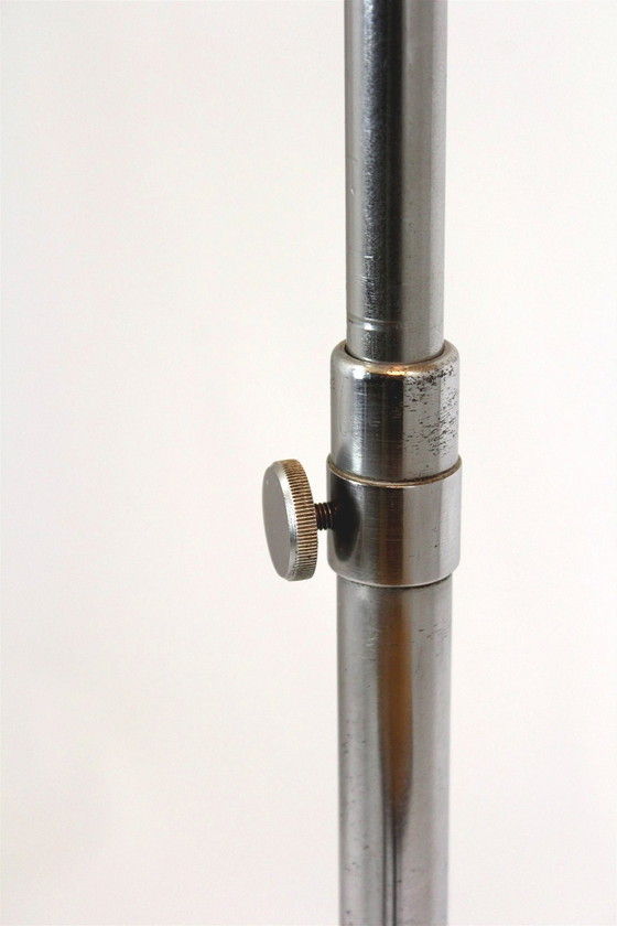 Image 1 of Restored Art Deco Bauhaus Floor Lamp By Jindrich Halabala, 1940S