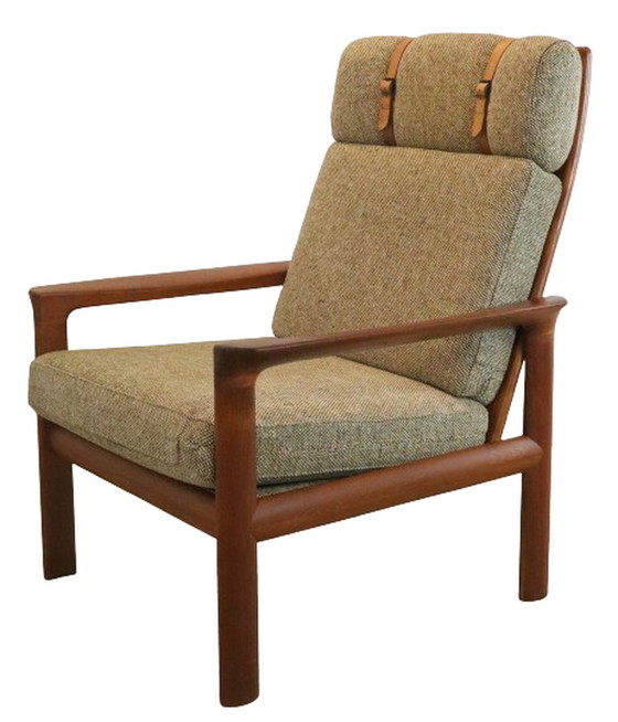 Image 1 of Sven Ellekaer pour Komfort Fauteuil Borneo 'Fasterholt' vintage