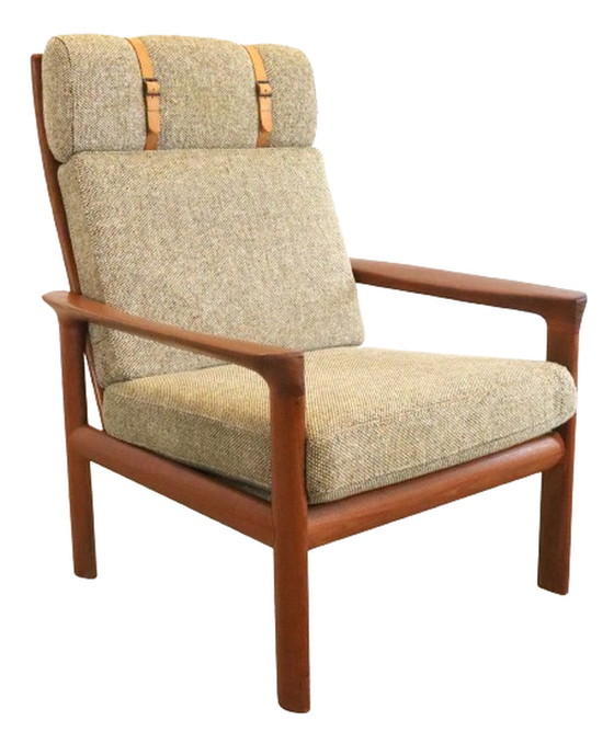 Image 1 of Sven Ellekaer pour Komfort Fauteuil Borneo 'Fasterholt' vintage