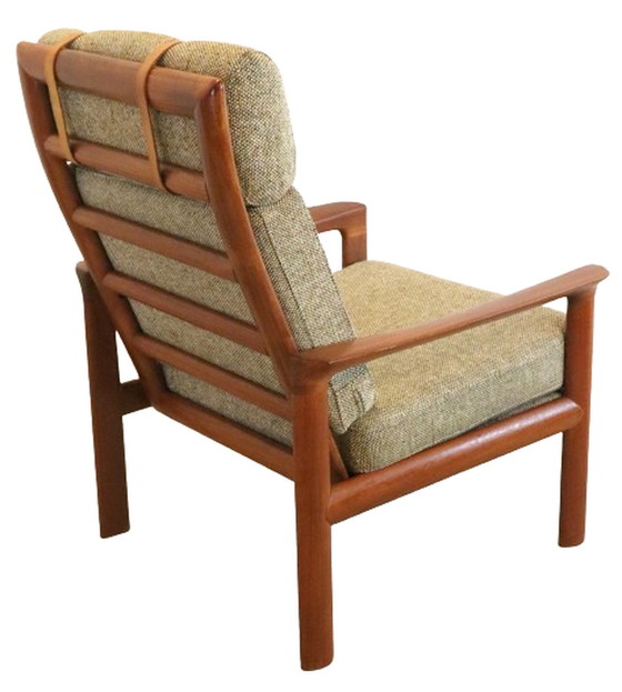 Image 1 of Sven Ellekaer pour Komfort Fauteuil Borneo 'Fasterholt' vintage