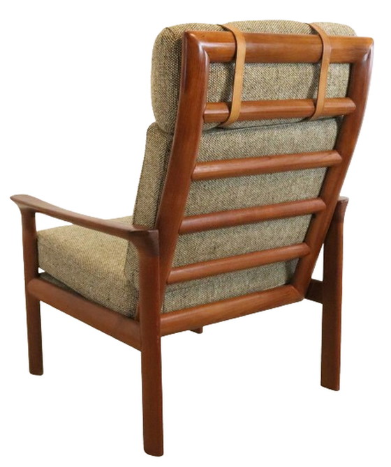 Image 1 of Sven Ellekaer pour Komfort Fauteuil Borneo 'Fasterholt' vintage