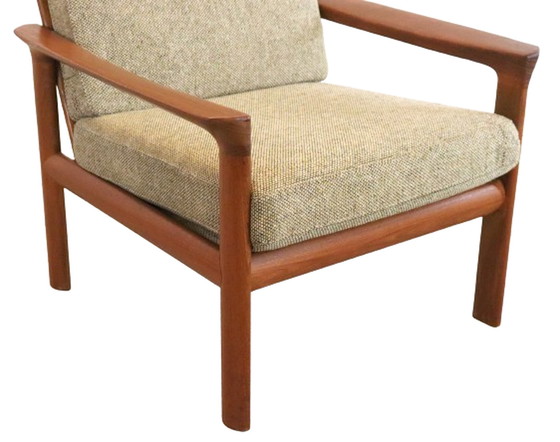 Image 1 of Sven Ellekaer pour Komfort Fauteuil Borneo 'Fasterholt' vintage