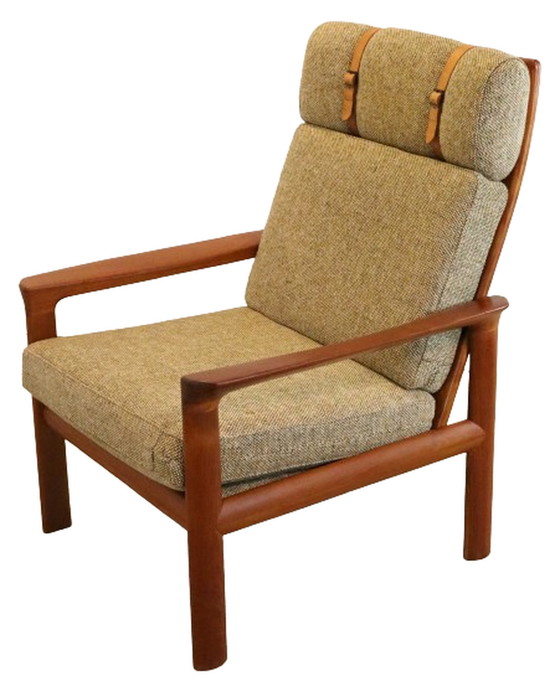 Image 1 of Sven Ellekaer pour Komfort Fauteuil Borneo 'Fasterholt' vintage