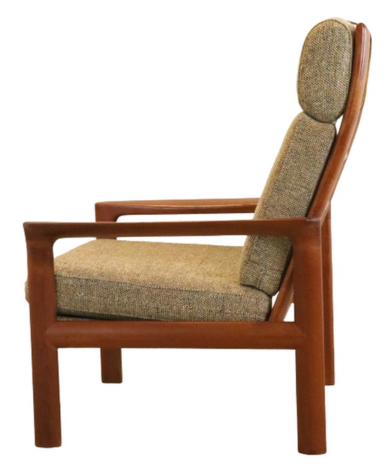 Image 1 of Sven Ellekaer pour Komfort Fauteuil Borneo 'Fasterholt' vintage