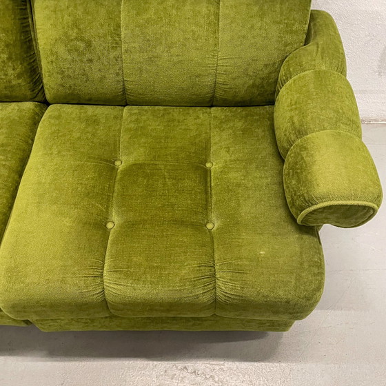 Image 1 of Green Modular Element Sofa - Mid - Century Modern - 70S