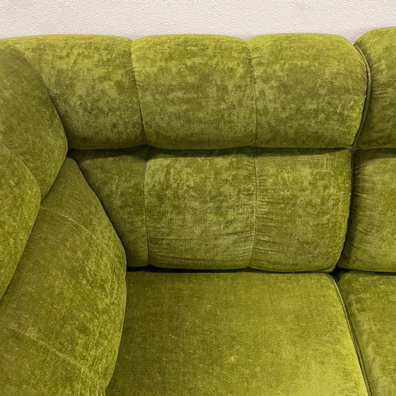 Image 1 of Green Modular Element Sofa - Mid - Century Modern - 70S