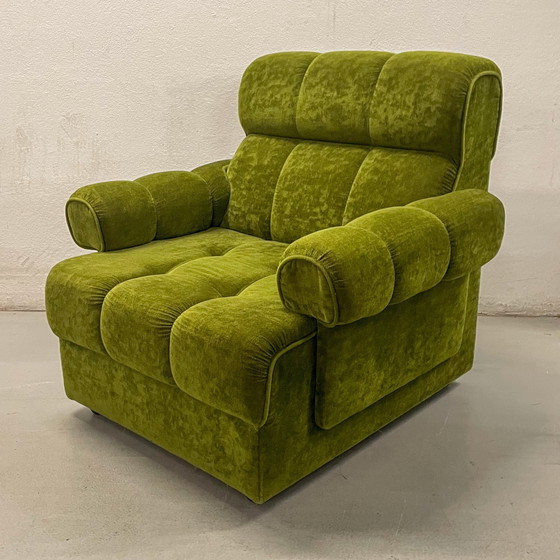 Image 1 of Green Modular Element Sofa - Mid - Century Modern - 70S