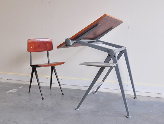 Image 1 of F. Kramer & W. Rietveld For Ahrend the Circle - Drawing Table Reply