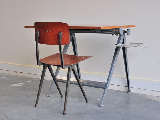 Image 1 of F. Kramer & W. Rietveld For Ahrend the Circle - Drawing Table Reply