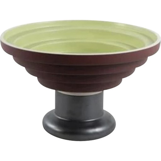 Vintage earthenware bowl by Ettere Sottsass, 1956s