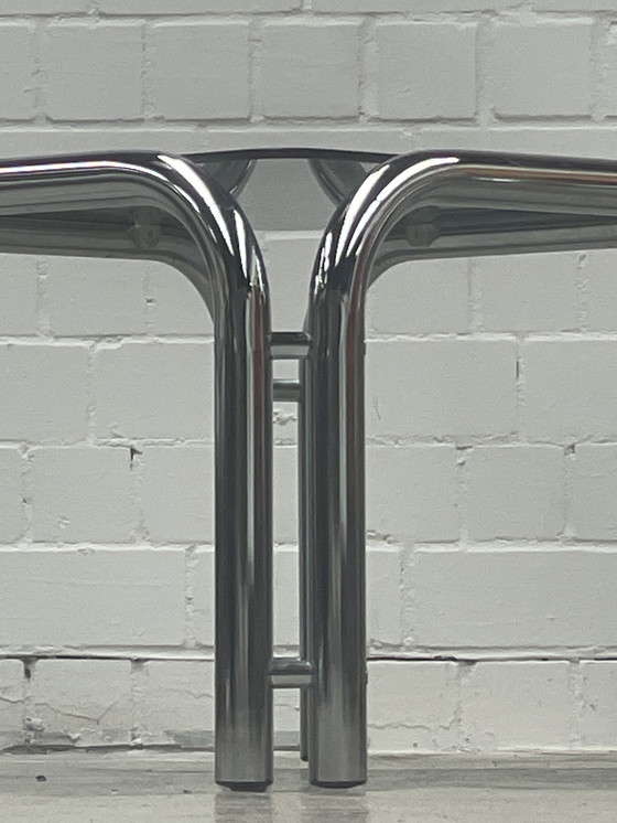 Image 1 of 2x Space Age Chrome table