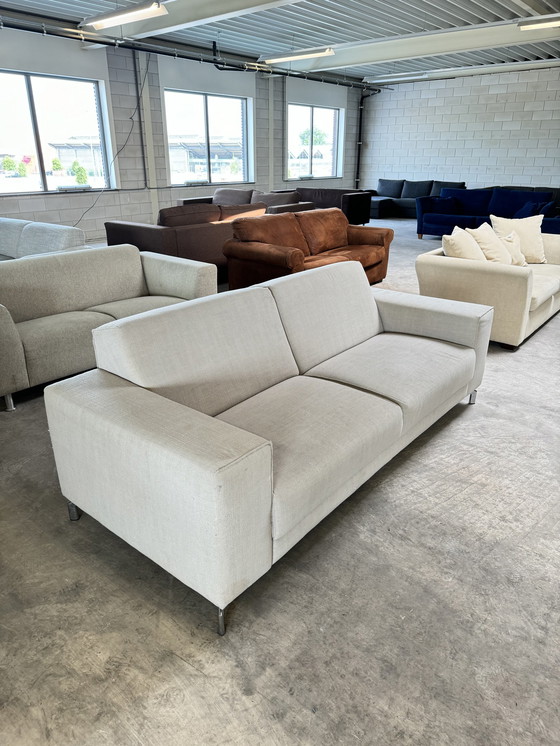 Image 1 of 2.5-seat sofa with trendy chrome legs - Bastiaansen Wonen