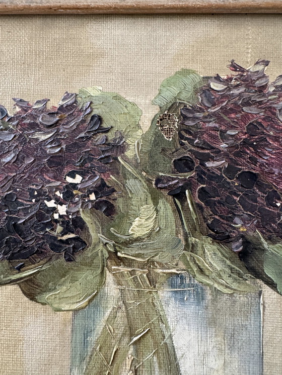 Image 1 of Hortensias painting, Charles Jung, 1900