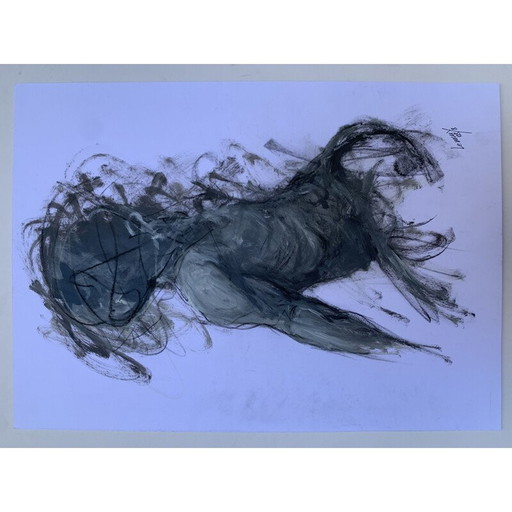 Cuadro antiguo Cuerpo 5 de Lemmy Gonthier, 2014