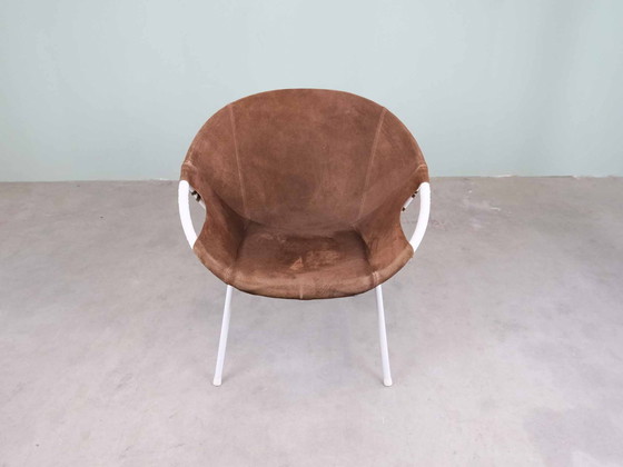 Image 1 of Vintage Balloon Chair Armchair Mid - Century