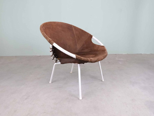Vintage Balloon Chair Armchair Mid - Century