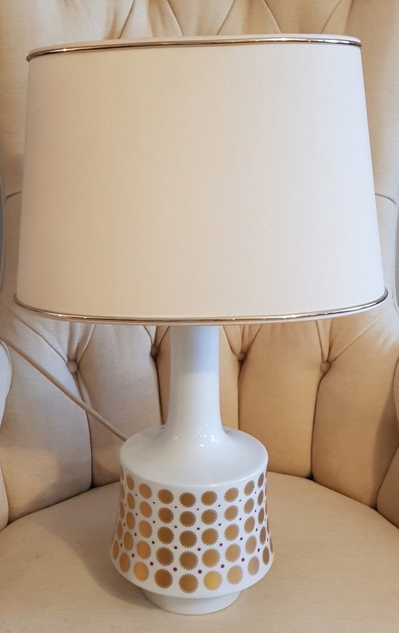 Image 1 of Table Lamp And Vase, 1960S