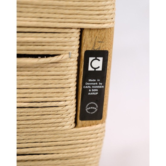 Image 1 of Set of 4 vintage chairs model Ch24 in oakwood by Hans J. Wegner, 1950