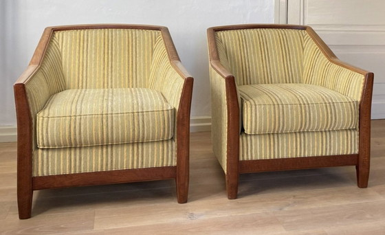 Image 1 of 2x Art Deco Fauteuils