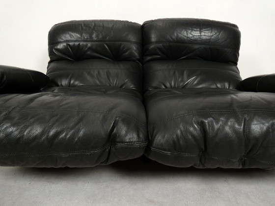 Image 1 of Ligne Roset Marsala - Black Leather