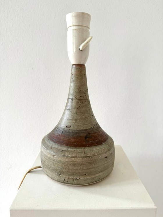Image 1 of Unique Kähler Denmark Table Lamp Stoneware Signed