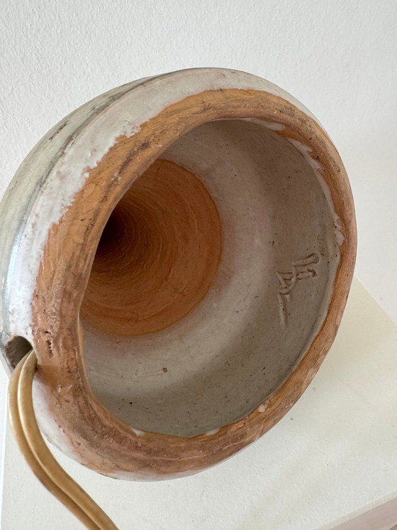 Image 1 of Unique Kähler Denmark Table Lamp Stoneware Signed