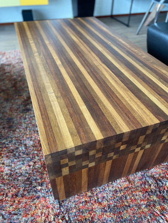 Image 1 of Leolux coffee table wood