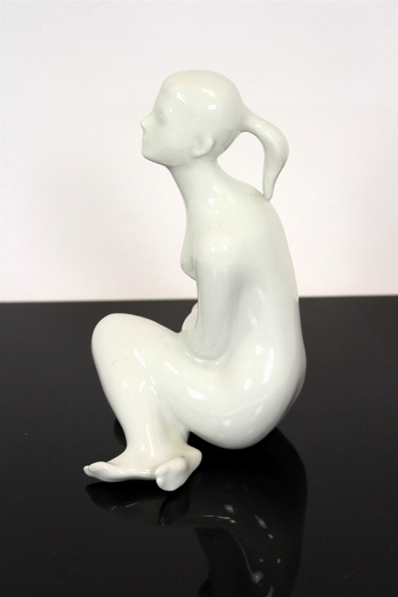 Image 1 of Czechoslovakian Figurine From Royal Dux, 1960S