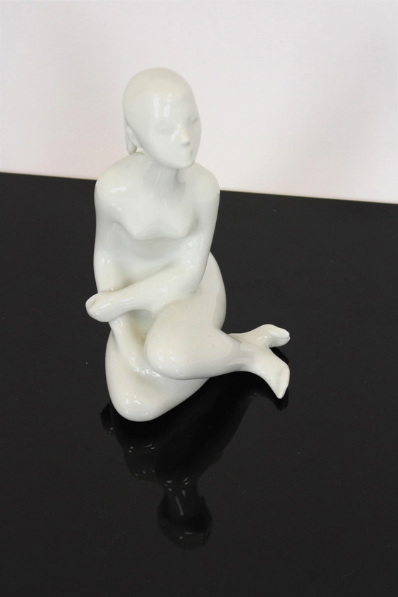 Image 1 of Czechoslovakian Figurine From Royal Dux, 1960S