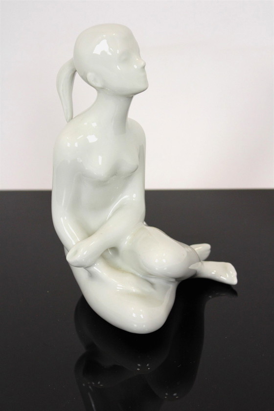 Image 1 of Czechoslovakian Figurine From Royal Dux, 1960S